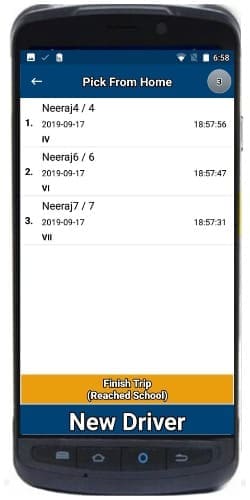 student movement tracking